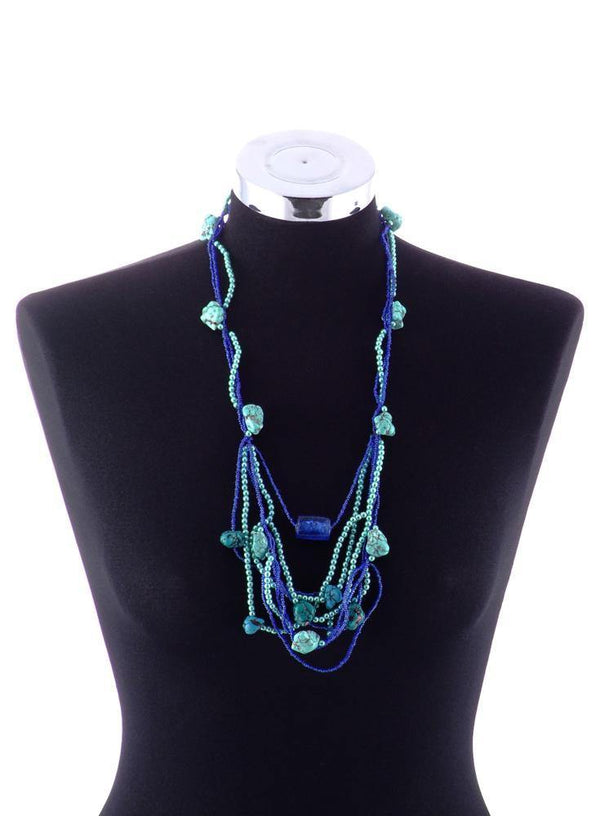 Colier margele sticla  Liza Panait Liza Panait Online Boutique